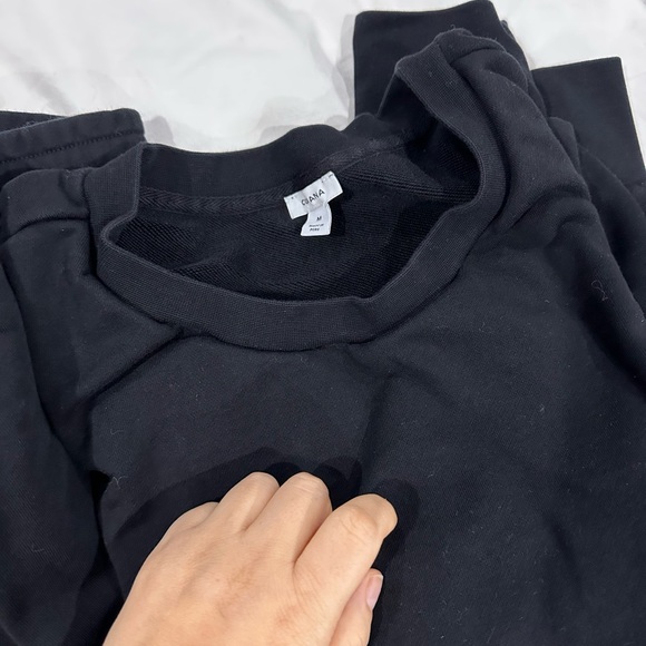 Terry Balloon Sleeve Sweatshirt and jogger - Picture 7 of 8